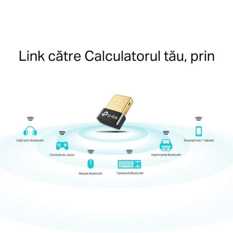 Imagine Adaptor Bluetooth USB Nano v4.0, TP-LINK UB4A