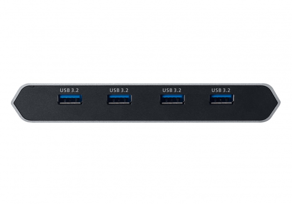 Imagine KVM Dock Switch 2 porturi 4K DisplayPort USB-C cu PD, ATEN US3311