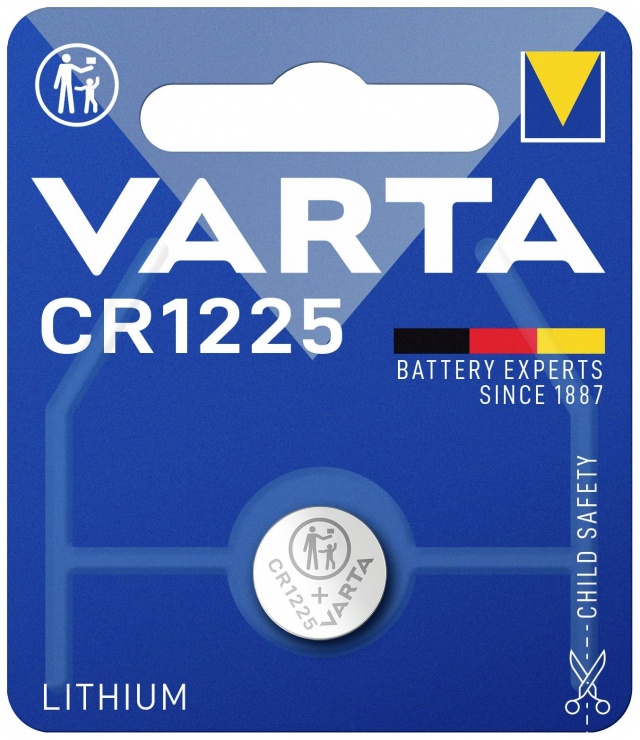 Imagine Baterie Lithium CR1225 3V, Varta
