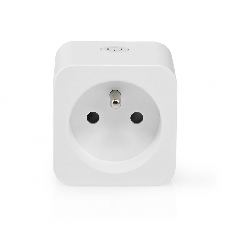 Imagine Priza smart WI-Fi cu monitorizarea consumului, Nedis WIFIP120EWT