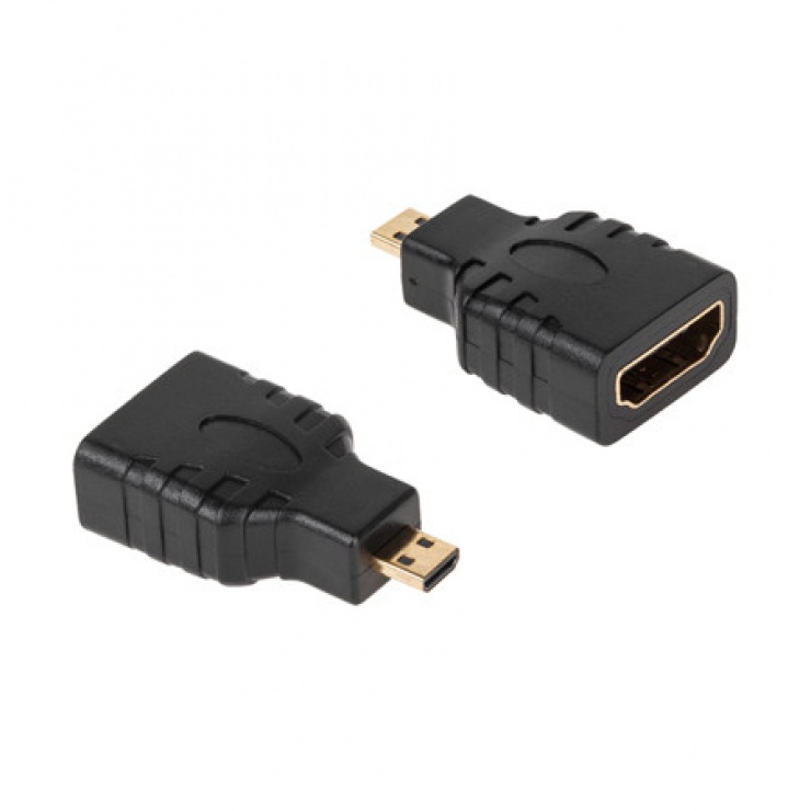Imagine Adaptor micro HDMI-D la HDMI-A T-M, ZLA0863