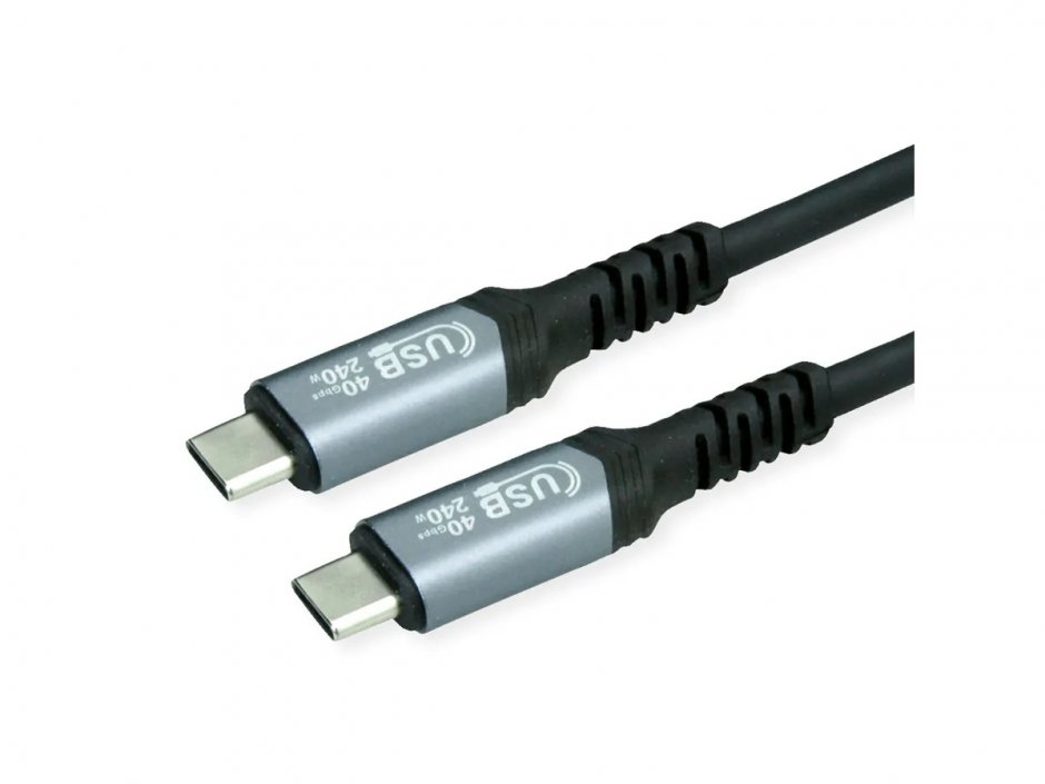 Imagine Cablu USB4 Gen3x2 240W T-T 0.5m, Value 11.99.9088