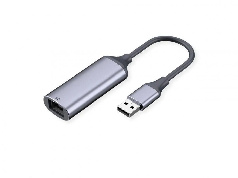 Imagine Adaptor USB 3.2-A la 5 Gigabit LAN, Value 12.99.1127