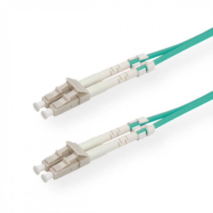 Imagine Cablu fibra optica LC - LC OM3 5m Verde, Roline 21.15.8705