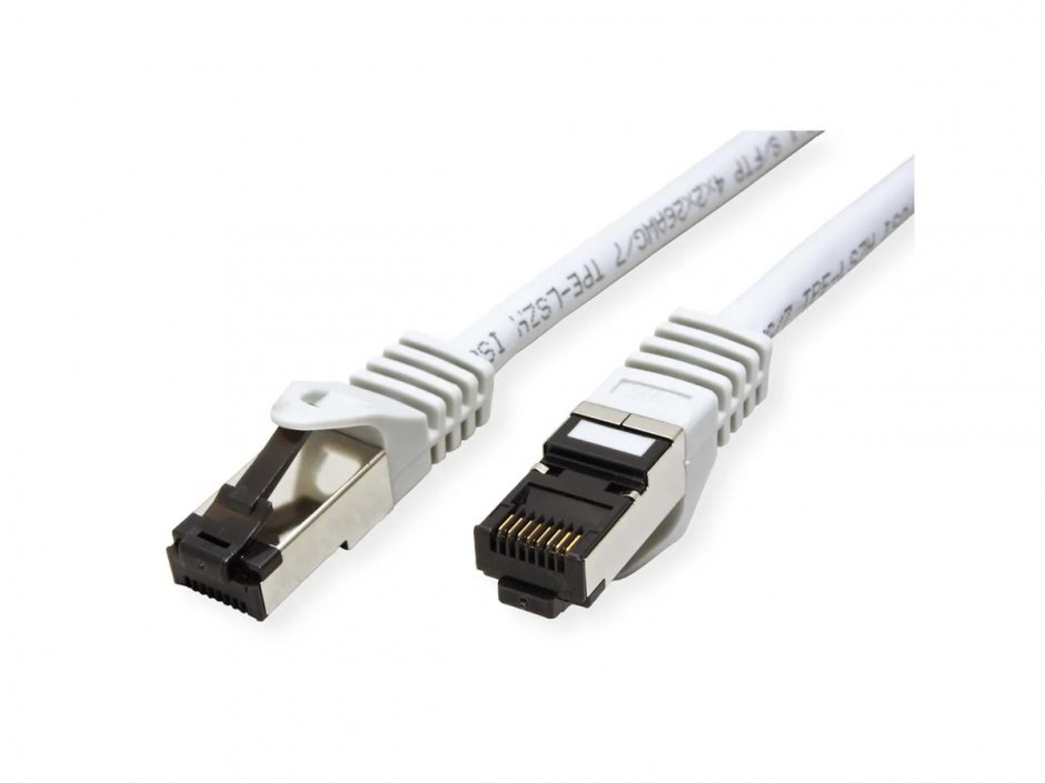 Imagine Cablu de retea RJ45 Cat.8 S/FTP(PiMF) LSOH 2m Gri, Value 21.99.1802