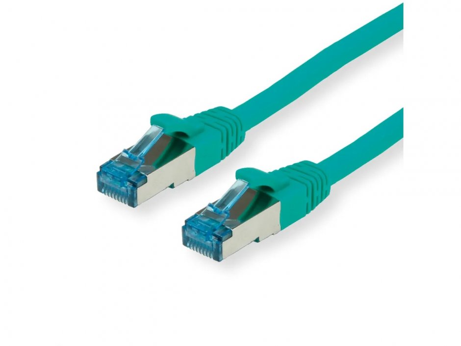 Imagine Cablu de retea RJ45 cat.6A LSOH Verde 0.15m, Value 21.99.1982