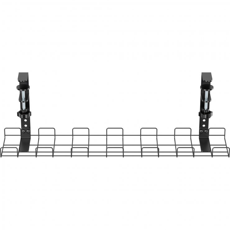 Imagine Organizator cabluri sub birou 0.6m Negru, InLine IL23190G