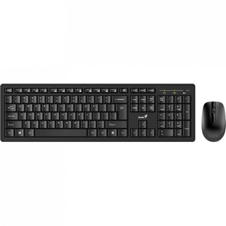 Imagine Kit tastatura + mouse USB SlimStar C126, Genius
