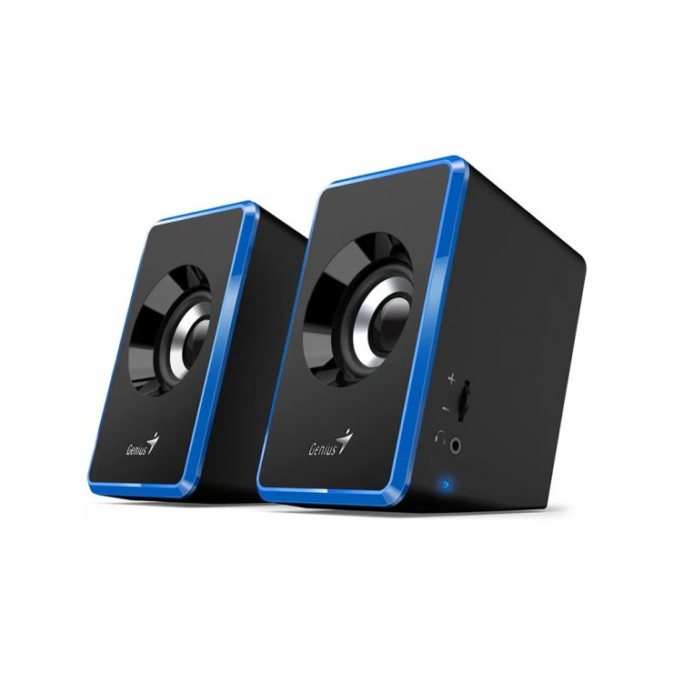 Imagine Boxe 2.0 RMS 3W USB Negru/Albastru, Genius SP-U125