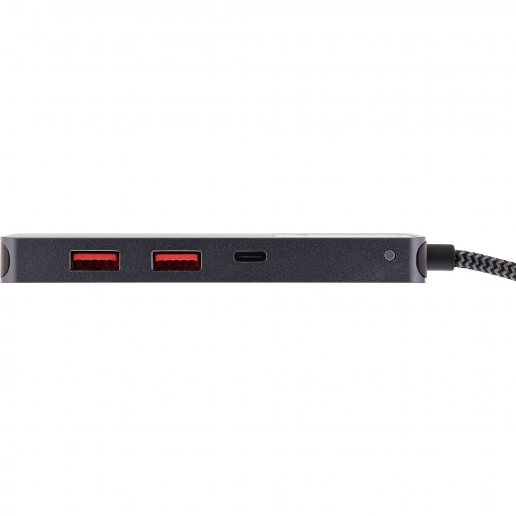 Imagine Docking station USB type C la HDMI 4K60Hz/2 x USB-C/2x USB-A + PD 100W, InLine IL35392D