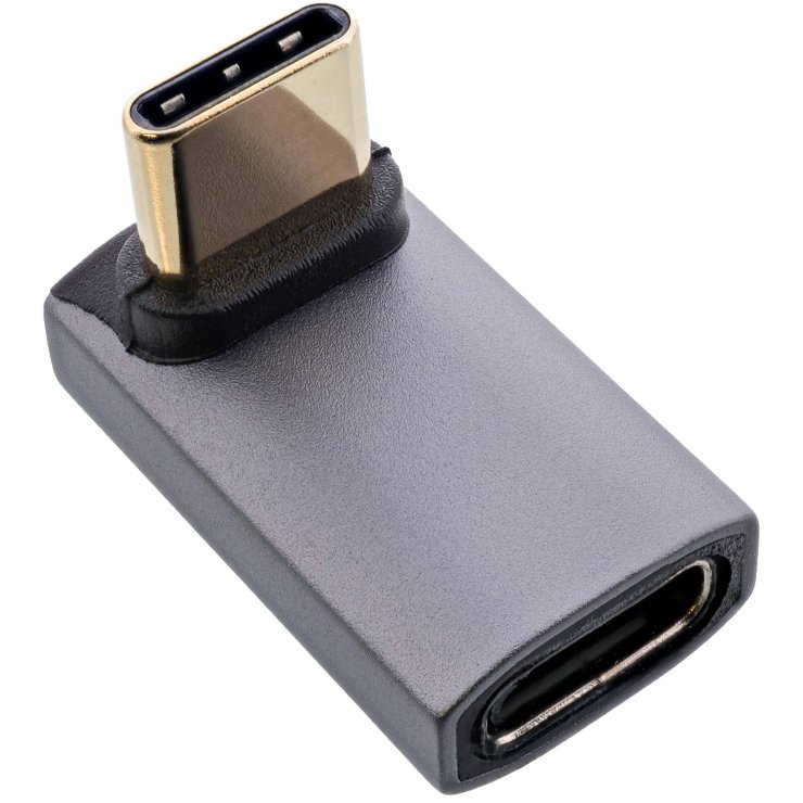 Imagine Adaptor USB4 type C unghi 90 grade T-M, InLine IL35900I