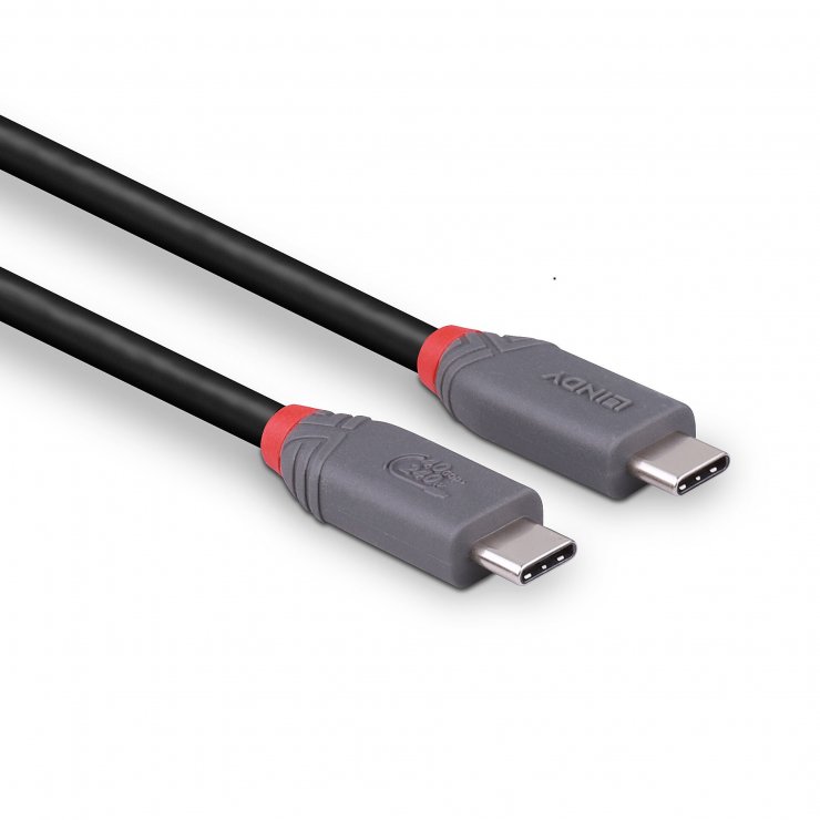 Imagine Cablu USB4 type C Anthra Line 240W/8K60Hz T-T 2m, Lindy L36958
