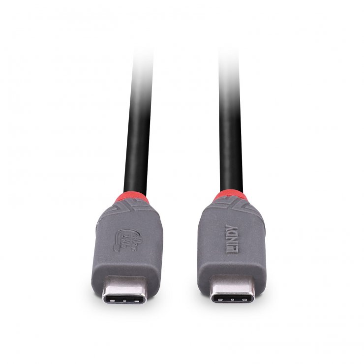 Imagine Cablu USB4 type C Anthra Line 240W/8K60Hz T-T 2m, Lindy L36958