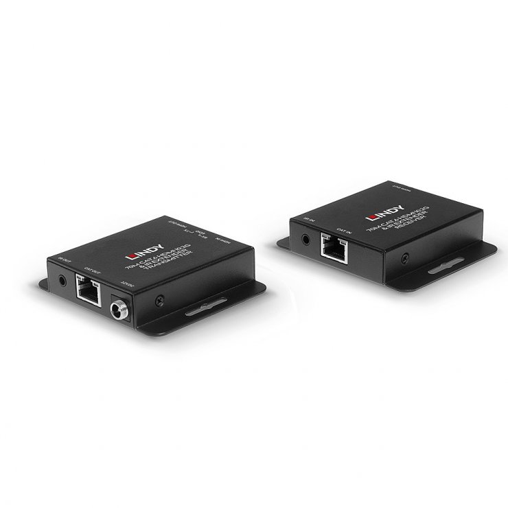 Imagine Extender 70m Cat.6 HDMI 4K30 & IR cu PoC & Loop Out, Lindy L38208