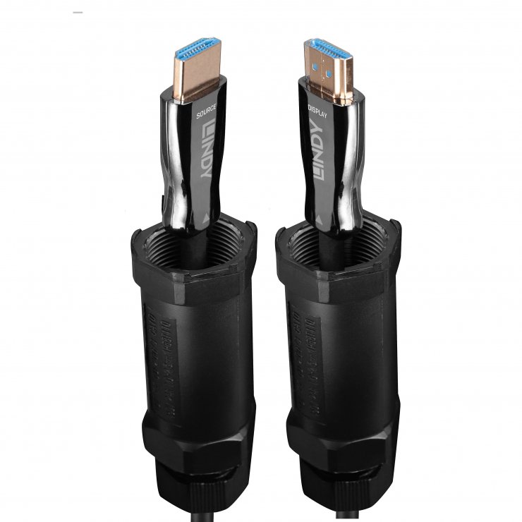 Imagine Cablu Armoured fibra Optica Hybrid HDMI 8K60Hz 15m, Lindy L38528