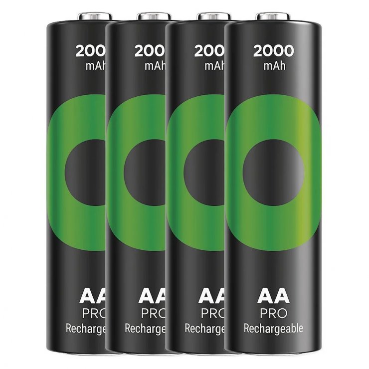 Imagine Set 4 buc acumulator AA/R6 ReCyko Pro Ni-MH 2000 mAh, GP Batteries