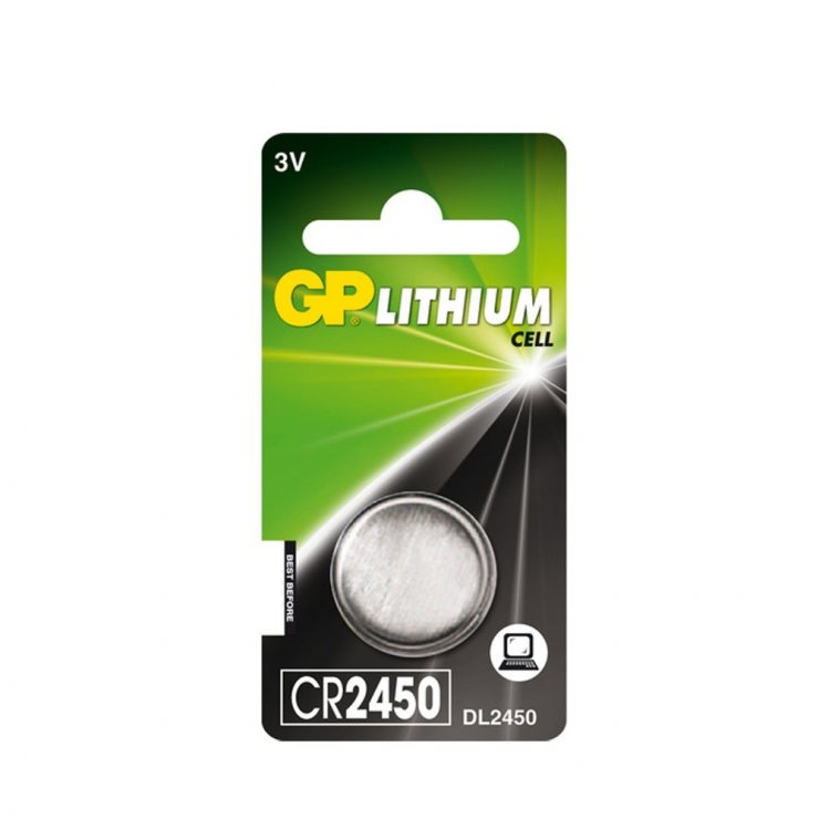 Imagine Baterie Litium CR2450 3V, GP Batteries GPPBL2450052