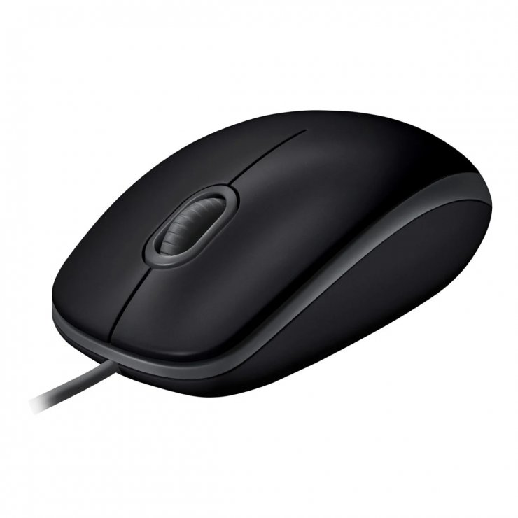 Imagine Mouse optic USB Negru B110, Logitech 910-005508