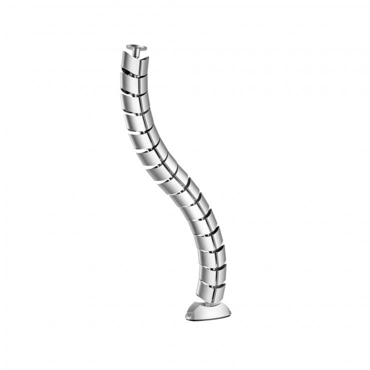 Imagine Organizator cabluri/canal cablu 0.8m Silver, InLine IL59997B