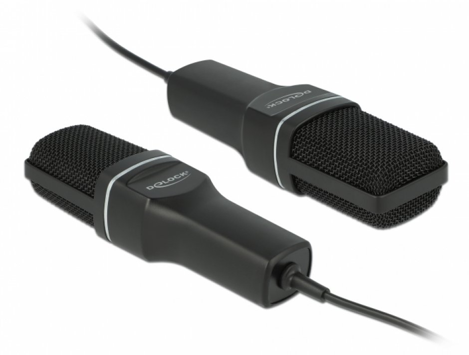 Imagine USB Condenser Microphone Set - for Podcasting, Gaming and Vocals, Delock 66331