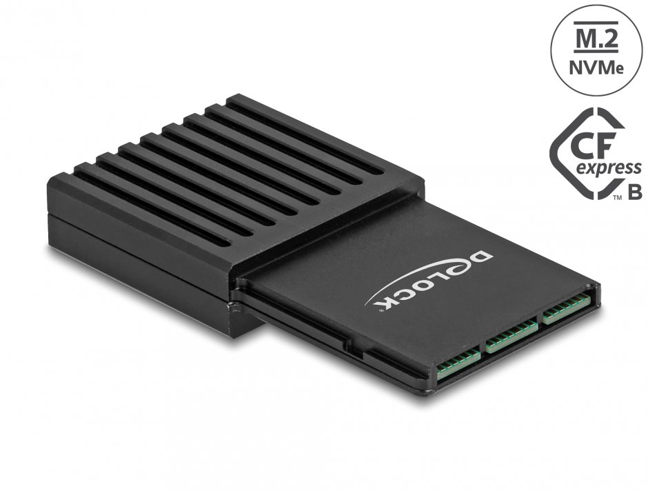 Imagine Adaptor CFexpress la M.2 pentru Xbox, Delock 61089