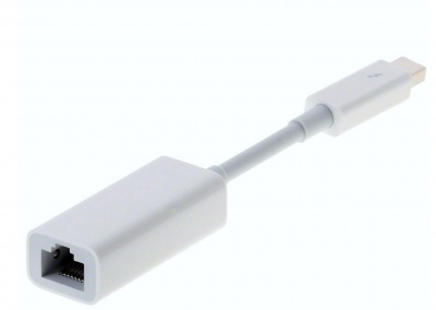 Imagine Adaptor Thunderbolt la Gigabit Ethernet Apple, Delock 62538