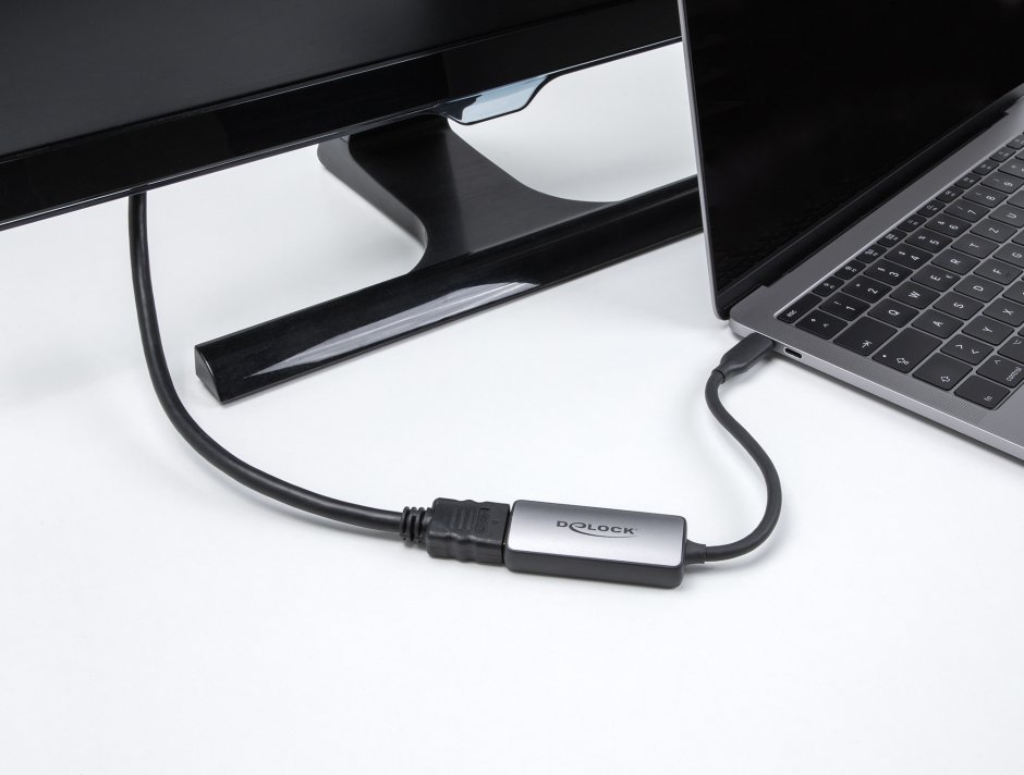 Imagine Adaptor USB Type C la HDMI (DP Alt Mode) 8K60Hz HDR/HDCP, Delock 64264