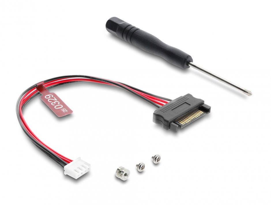 Imagine Convertor OCuLink la M.2 Key M NVMe SSD, Delock 64291