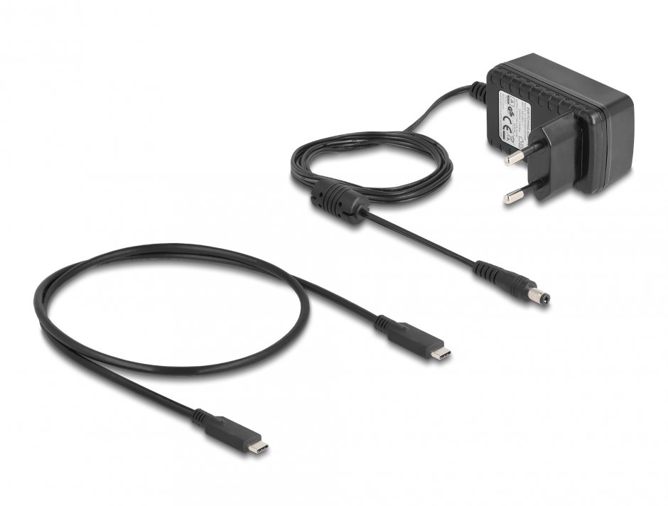 Imagine Docking station pentru 2 x M.2 NVMe PCIe SSD cu functie de Clona/Erase, Delock 64300