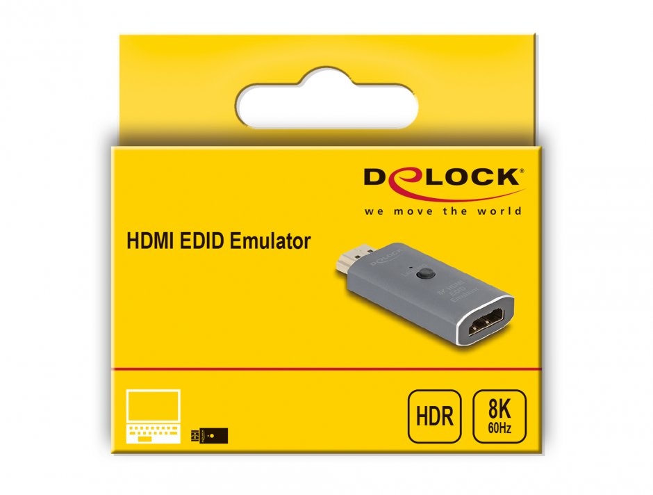 Imagine Emulator HDMI EDID 8K60Hz, Delock 64324