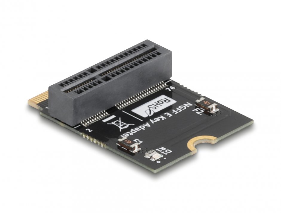 Imagine Adaptor M.2 Key E T-M unghi 90 grade, Delock 64341