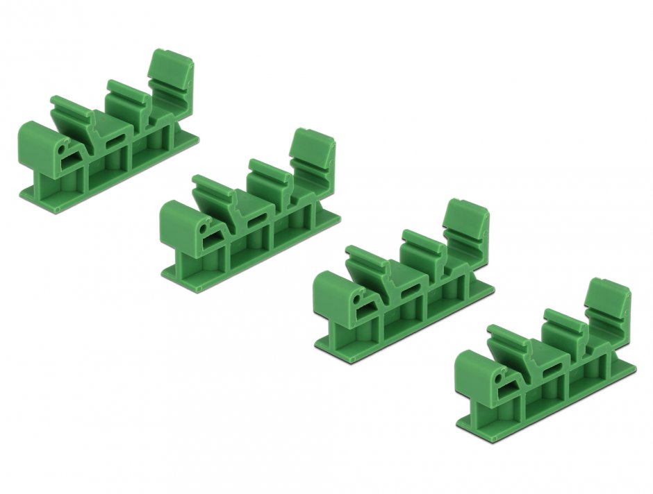 Imagine Set 4 buc clama sina DIN pentru PCB, Delock 65961