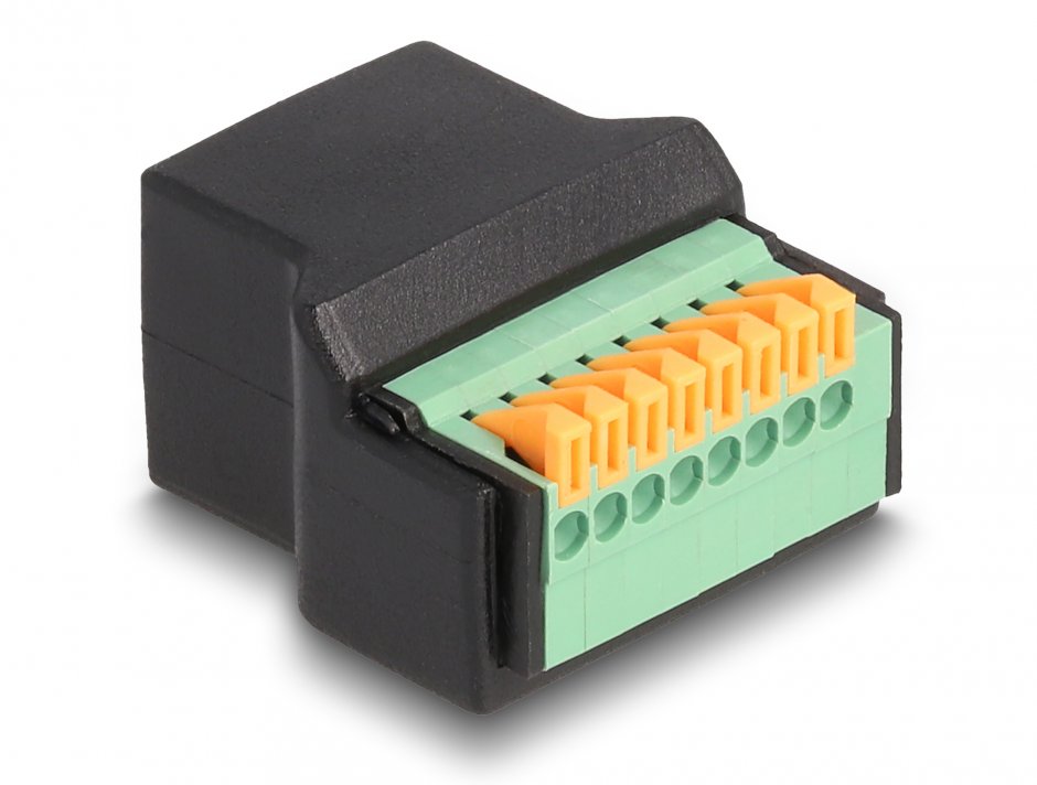 Imagine Bloc terminal la RJ45 mama, Delock 66948