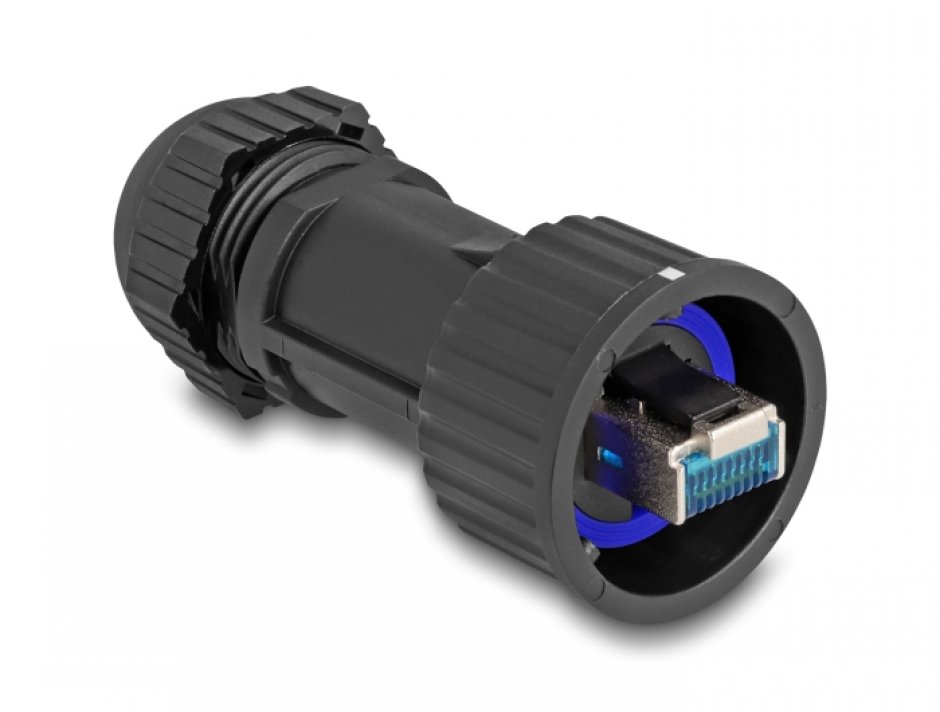 Imagine Conector RJ45 cat.6A cu protectie pentru praf/waterproof IP68, Delock 67049