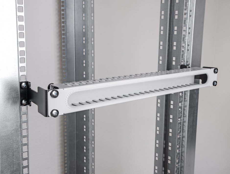 Imagine Kit pentru extindere adancime raft cabinet 1U max. 10cm, Delock 67272