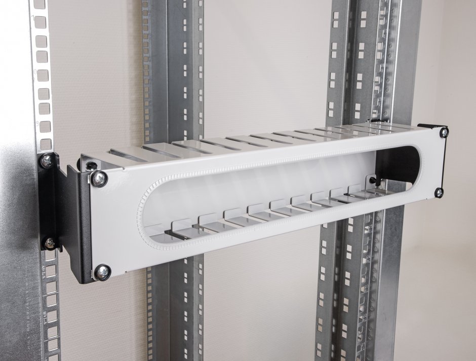 Imagine Kit pentru extindere adancime raft cabinet 2U max. 10cm, Delock 67273