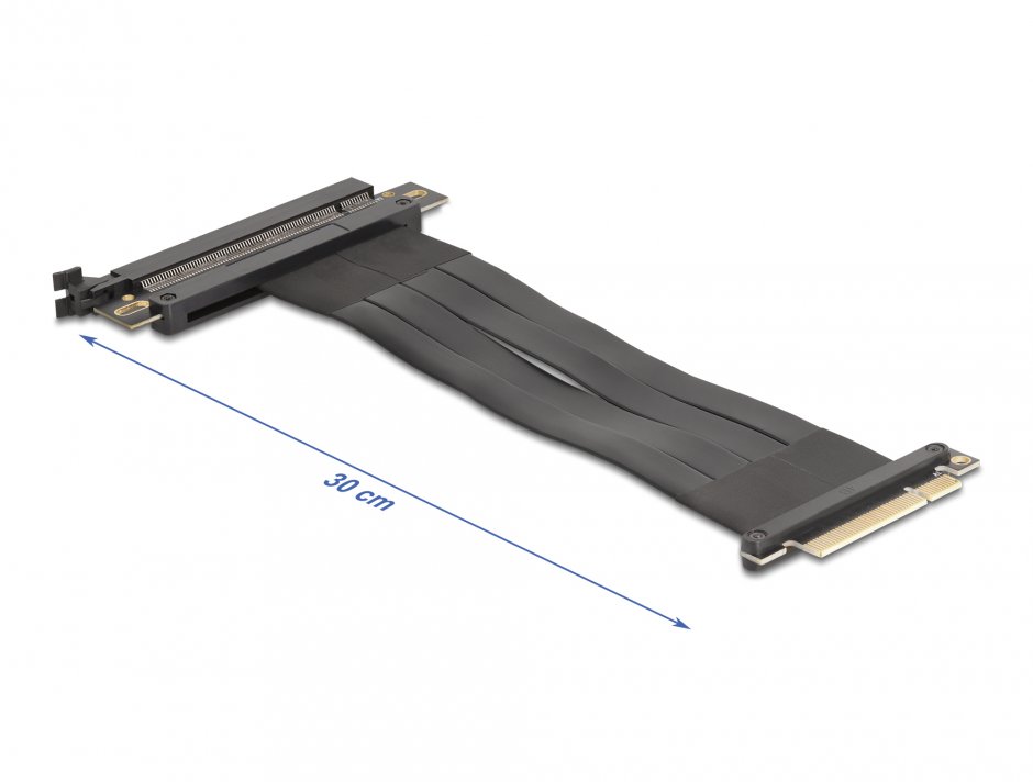 Imagine Riser Card PCI Express 3.0 x8 la x16 + cablu 30cm, Delock 81499