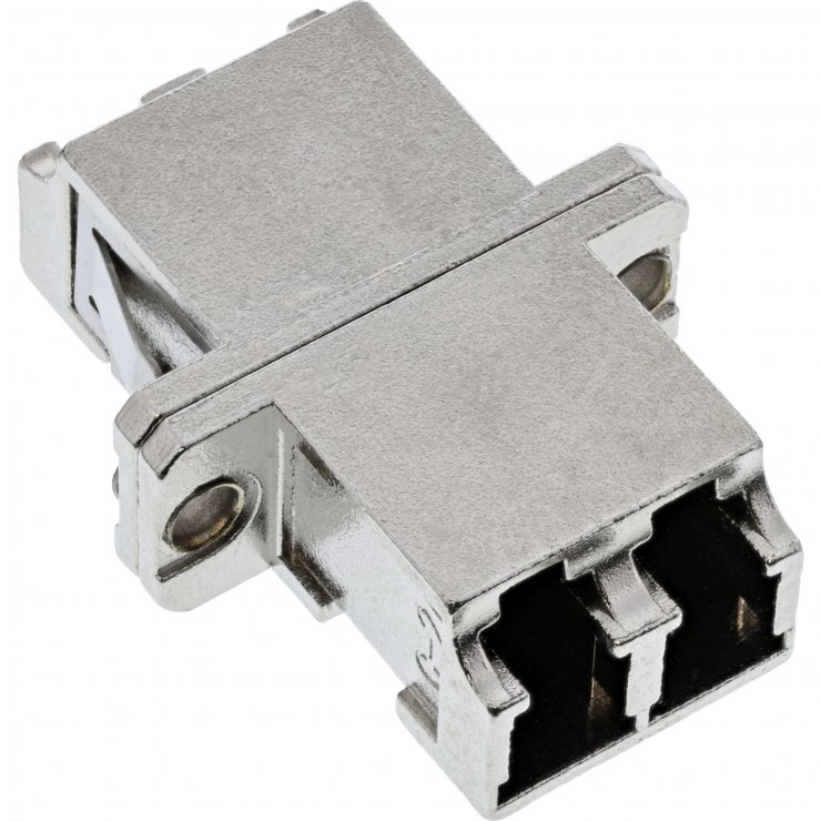 Imagine Adaptor fibra optica metalic Duplex LC-LC multimode, InLine IL89989M
