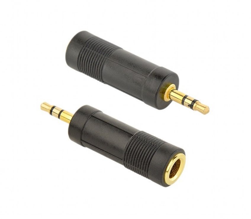 Imagine Adaptor audio jack stereo 6.35mm la 3.5mm M-T, Gembird A-6.35F-3.5M