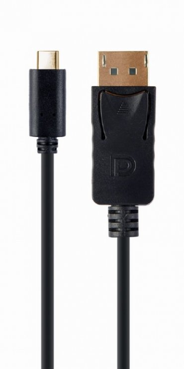 Imagine Cablu USB type C la Displayport 4K60Hz T-T 2m, Gembird A-CM-DPM-01