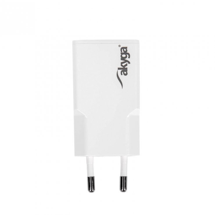 Imagine Incarcator priza USB-A + USB type C PD GaN 30W, Akyga AK-CH-27