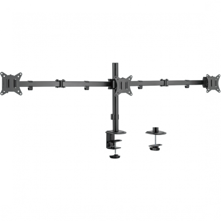 Imagine Suport 3 x monitor 17-27" pentru masa, Logilink BP0173