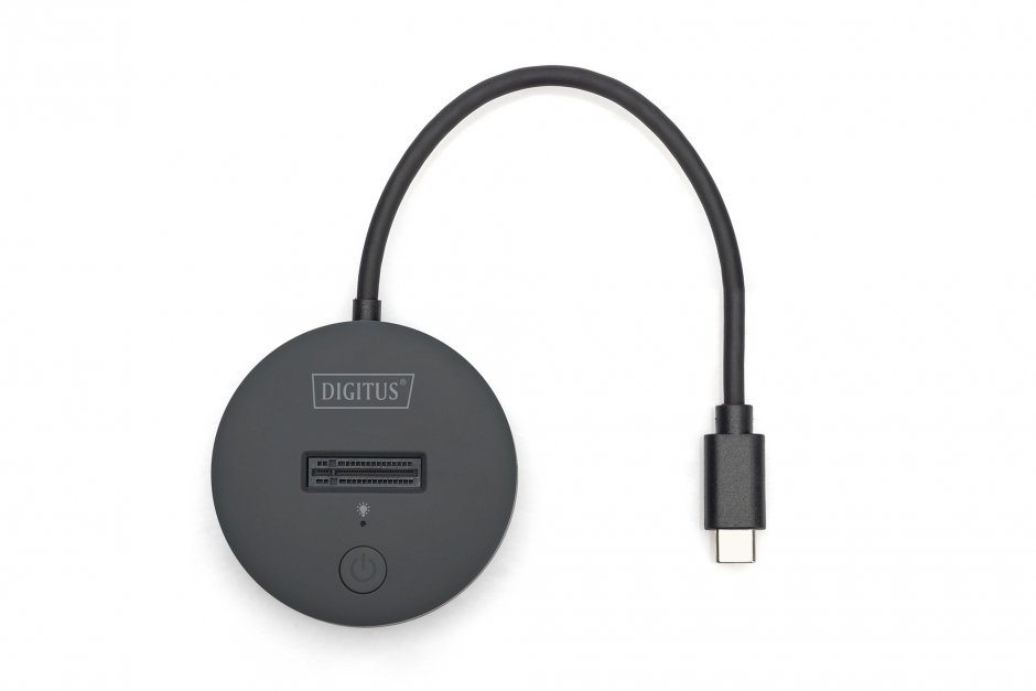 Imagine Docking station USB type C la M.2 NVMe/SATA SSD, Digitus DA-71547