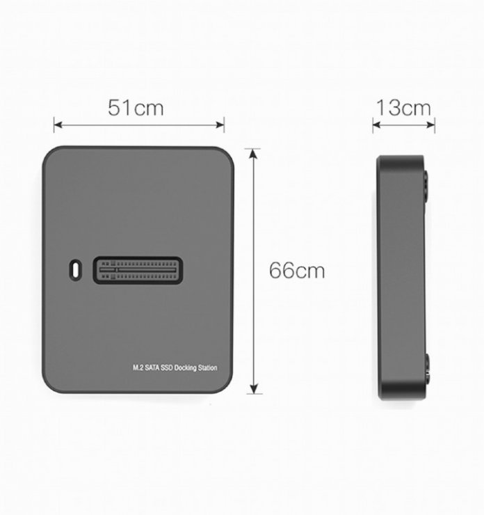 Imagine Docking station USB 3.2 type C la SSD M.2 SATA/NVMe, Gembird DD-U3M2