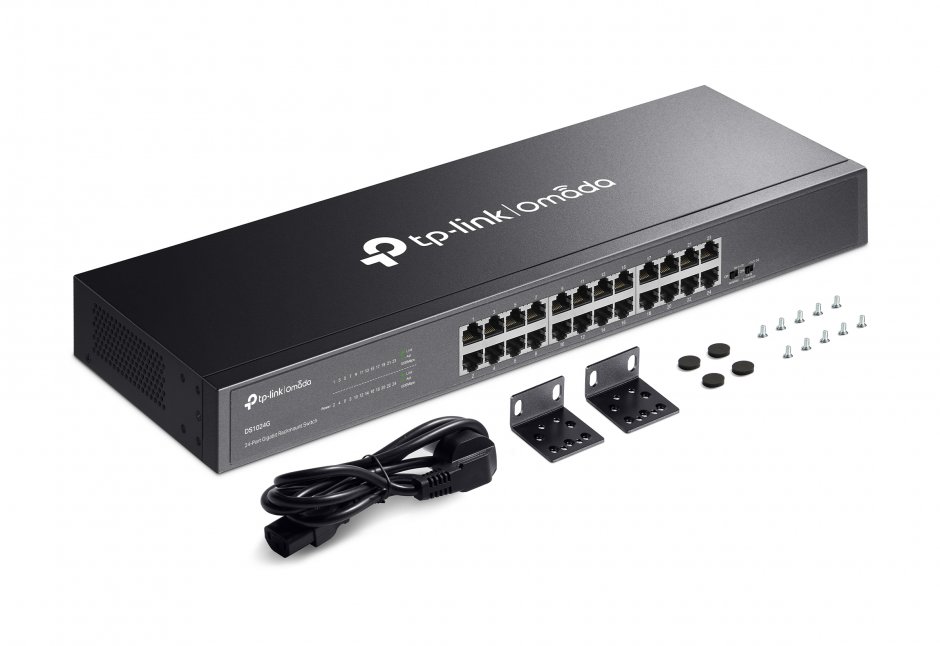 Imagine Switch Omada 24 x Gigabit Unmanaged, TP-LINK DS1024G