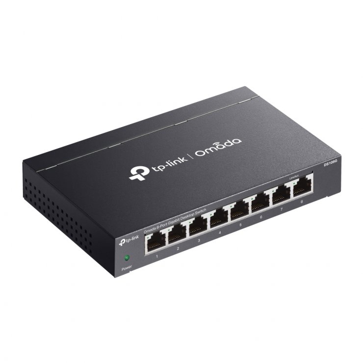 Imagine Switch 8 porturi Gigabit Unmanaged Omada, TP-LINK DS108G