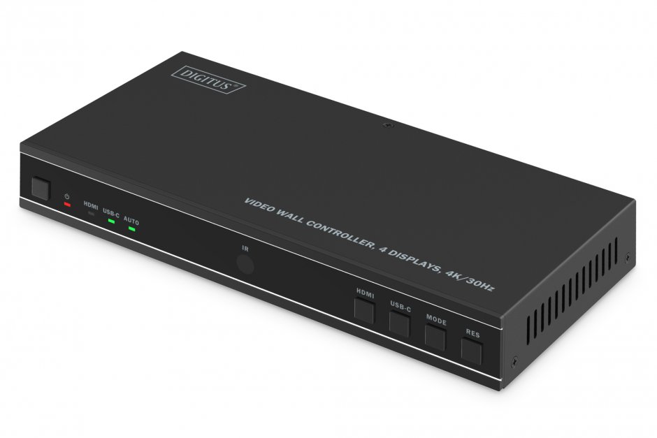 Imagine Video Wall Controller HDMI 4 monitoare 4K30Hz, Digitus DS-55358
