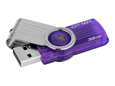 Imagine Stick USB 2.0 KINGSTON 32GB DataTraveler 101 Gen2, Purple 
