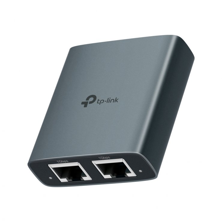 Imagine Splitter 2 porturi Gigabit, TP-LINK EH210