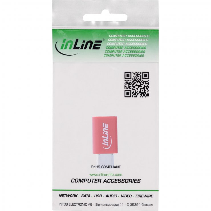 Imagine Adaptor USB type C T-M data blocker 240W PD, InLine IL31650